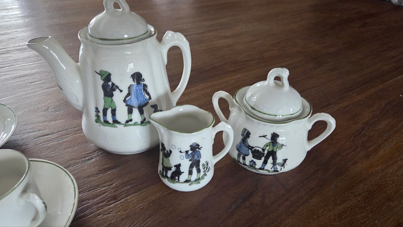Vintage kinderserviesje jip en janneke, Antiek en Kunst, Ophalen
