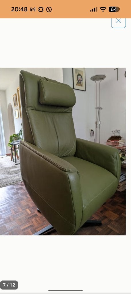 Sta op stoel, Huis en Inrichting, Stoelen, Zo goed als nieuw, Eén, Leer, Ophalen
