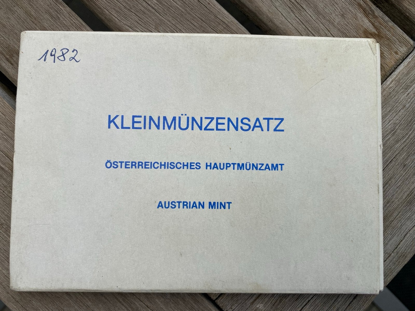 Oostenrijkse Kleinmünzensatz 1982 - Austrian Mint, Ophalen of Verzenden, Oostenrijk, Setje