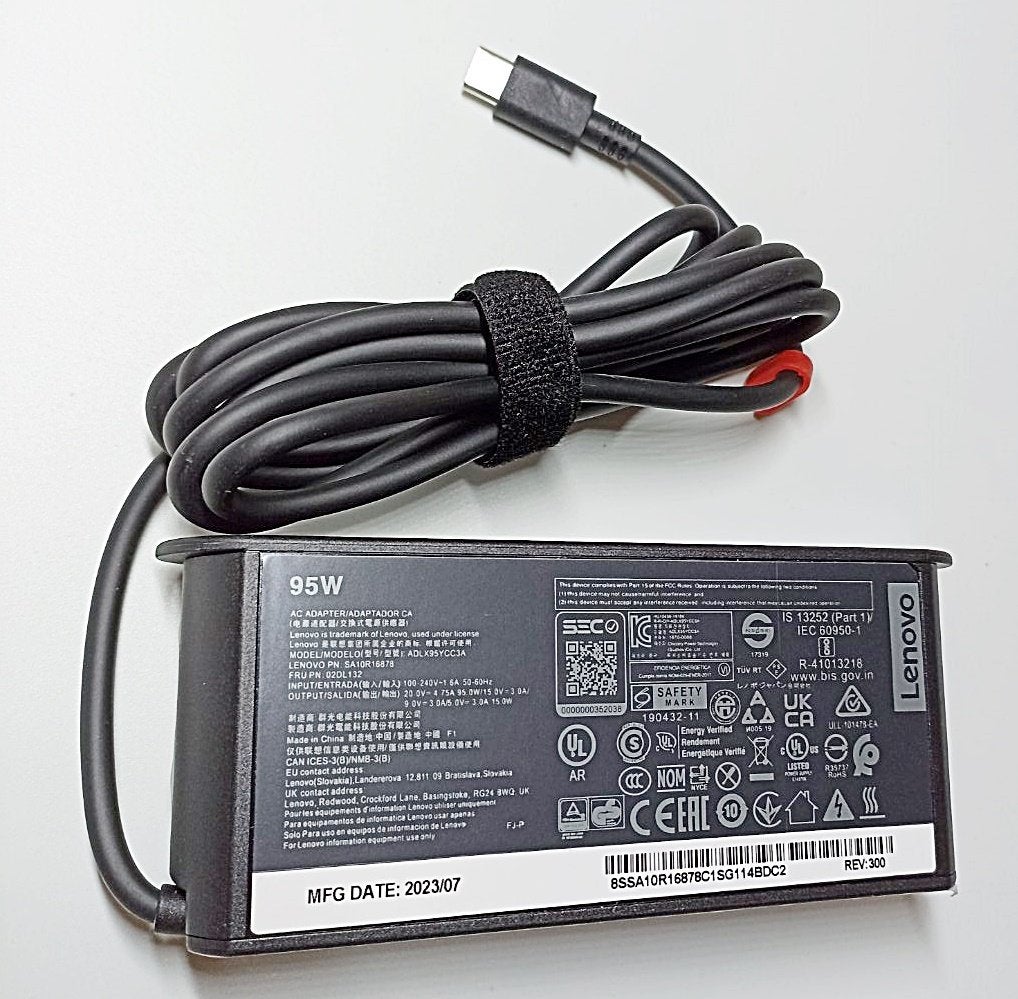20V 4.75A (95W) USB-C, oplader Lenovo Y9000x, T470s, T480, Computers en Software, 1093VD, Nieuw, Ophalen of Verzenden, Drrkd2022@gmail.com