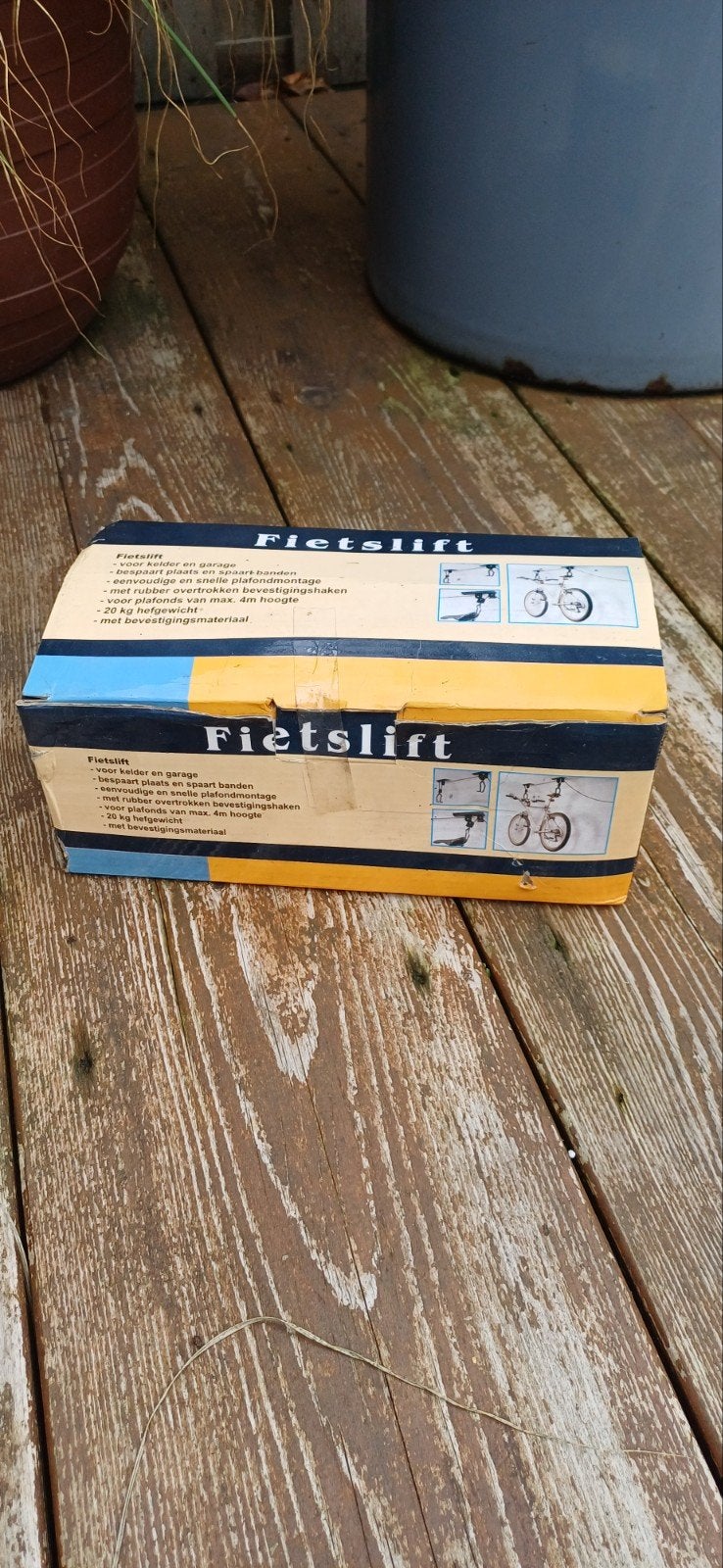 Fietslift voor kelder of garage - Nieuw in doos, Ophalen of Verzenden, Nieuw