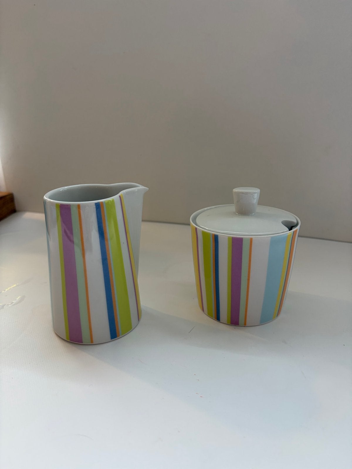Tric Sieger design melkkan en suikerpot, Ophalen, Gebruikt, Overige merken, Overige typen