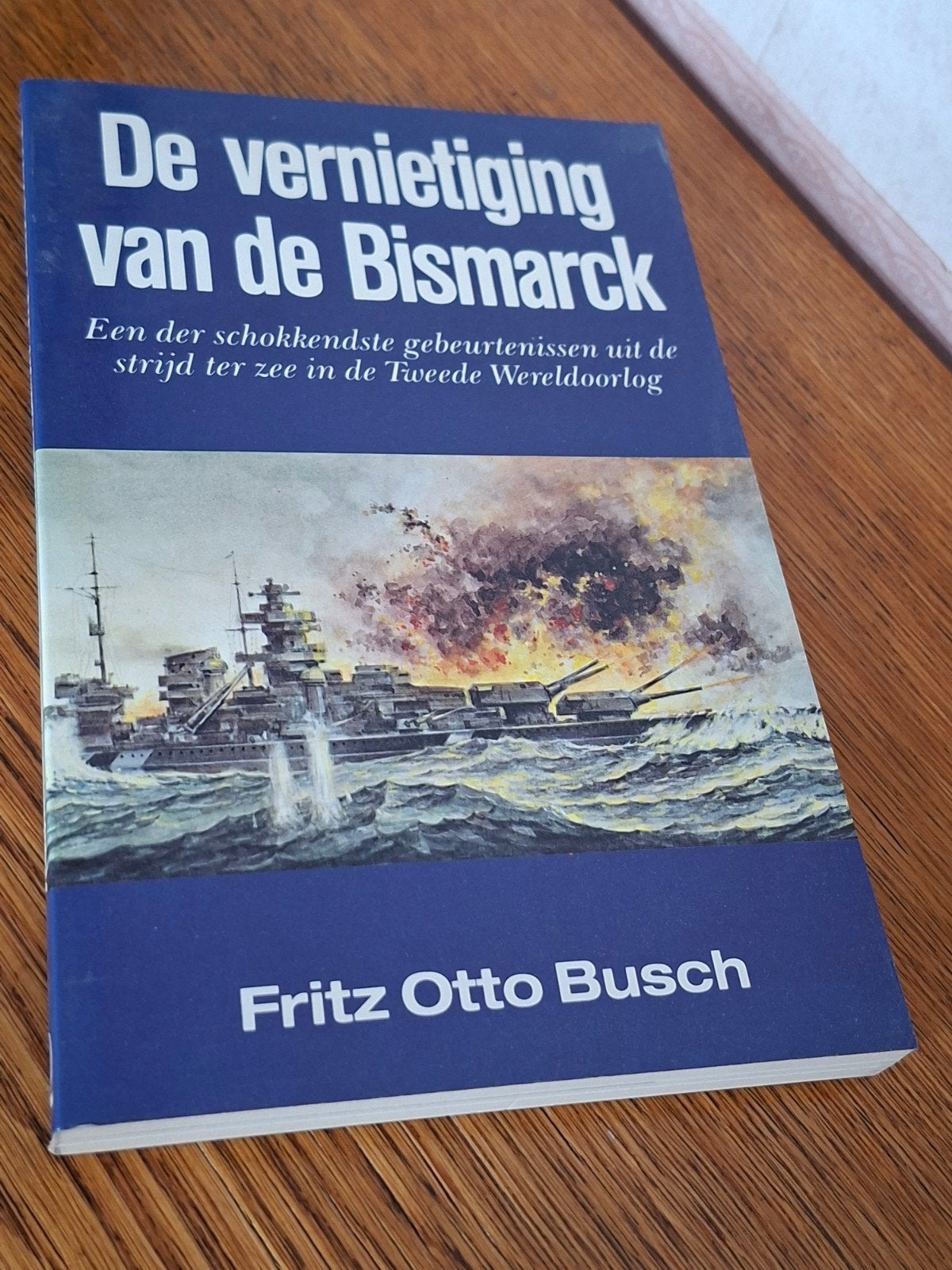 De vernietiging van de Bismarck, Ophalen of Verzenden, Boek of Tijdschrift