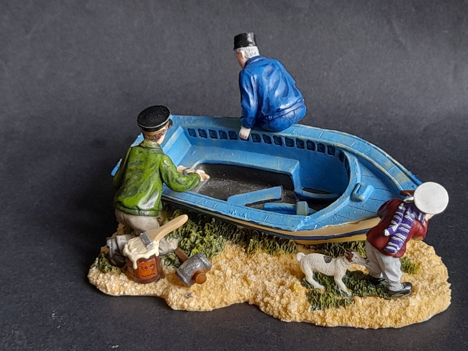 luville kerst figuur kerstdorp kersthuisjes, Verzenden, Gebruikt