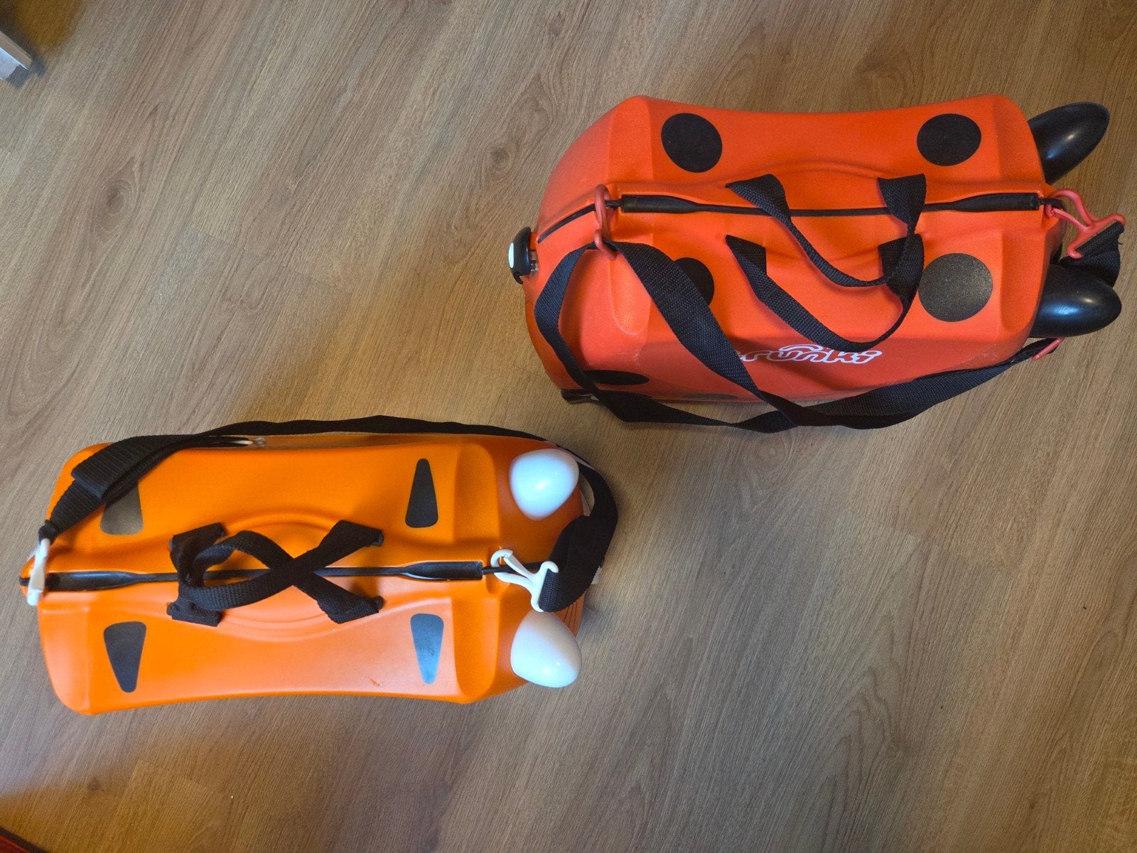Twee Trunki handbagage koffers voor kids - rijden en trekken, Sieraden, Tassen en Uiterlijk, Koffers, Ophalen of Verzenden