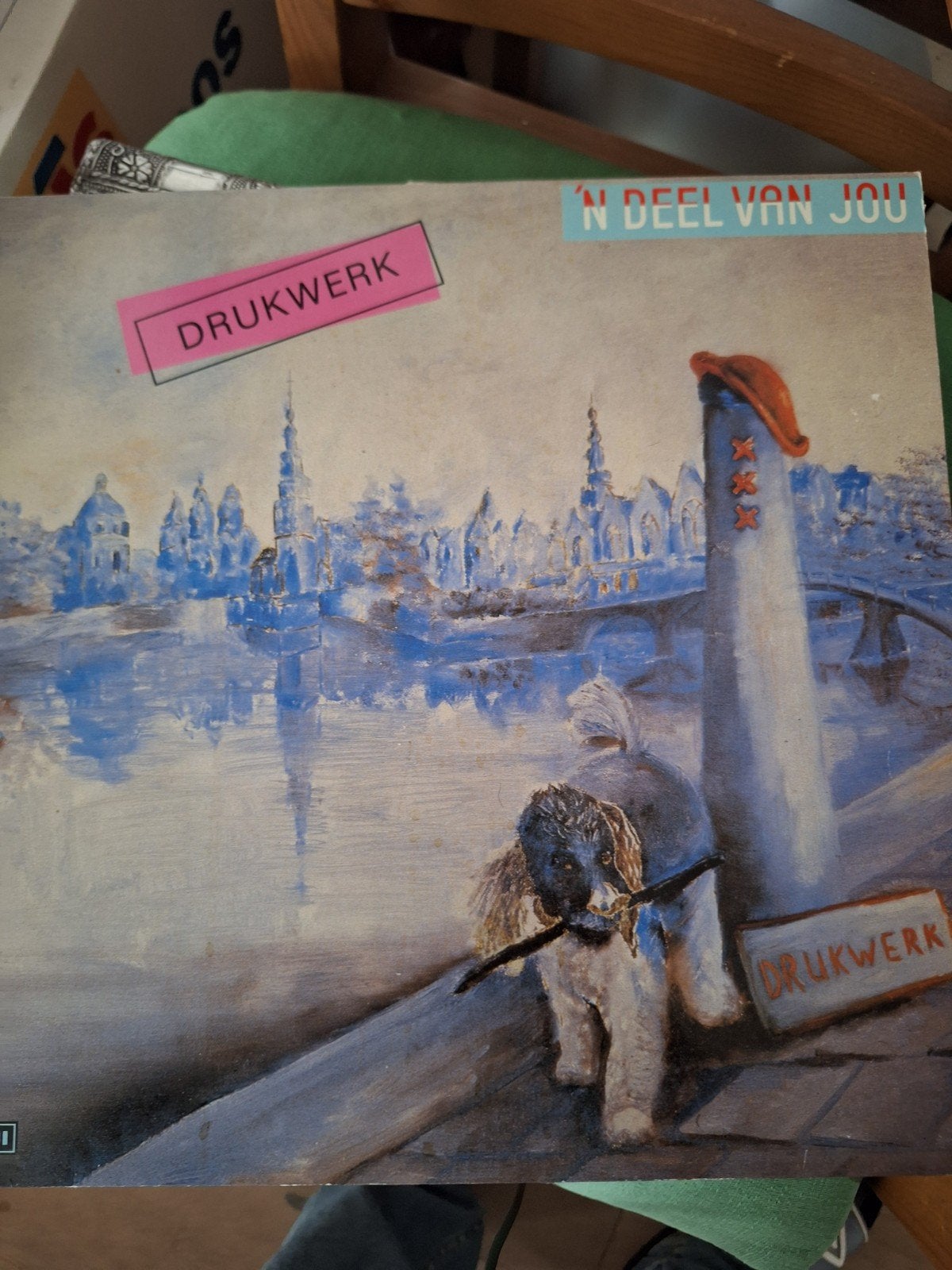 Drukwerk - 'N Deel Van Jou LP (Pop, Levenslied), LP, Gebruikt, Ophalen of Verzenden, Pop