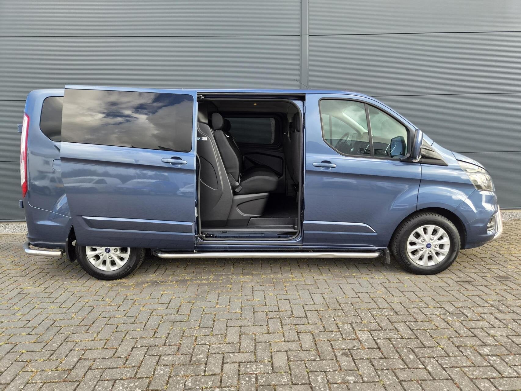 Ford Transit Custom 2.0 TDCI L2H1 DC 6-zits Airco 170pk, Automaat, Euro 6, 4 cilinders, Origineel Nederlands