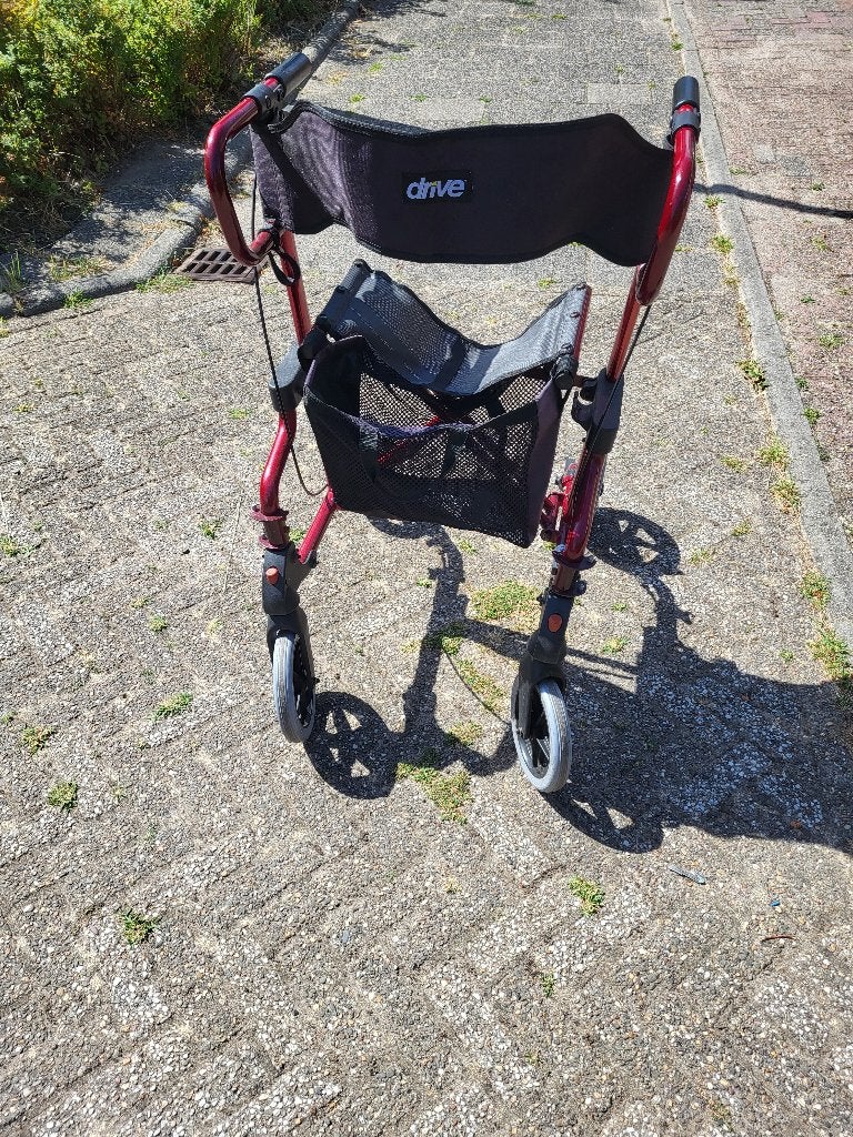 rollator de beste ., Ophalen of Verzenden, Opvouwbaar, Zo goed als nieuw