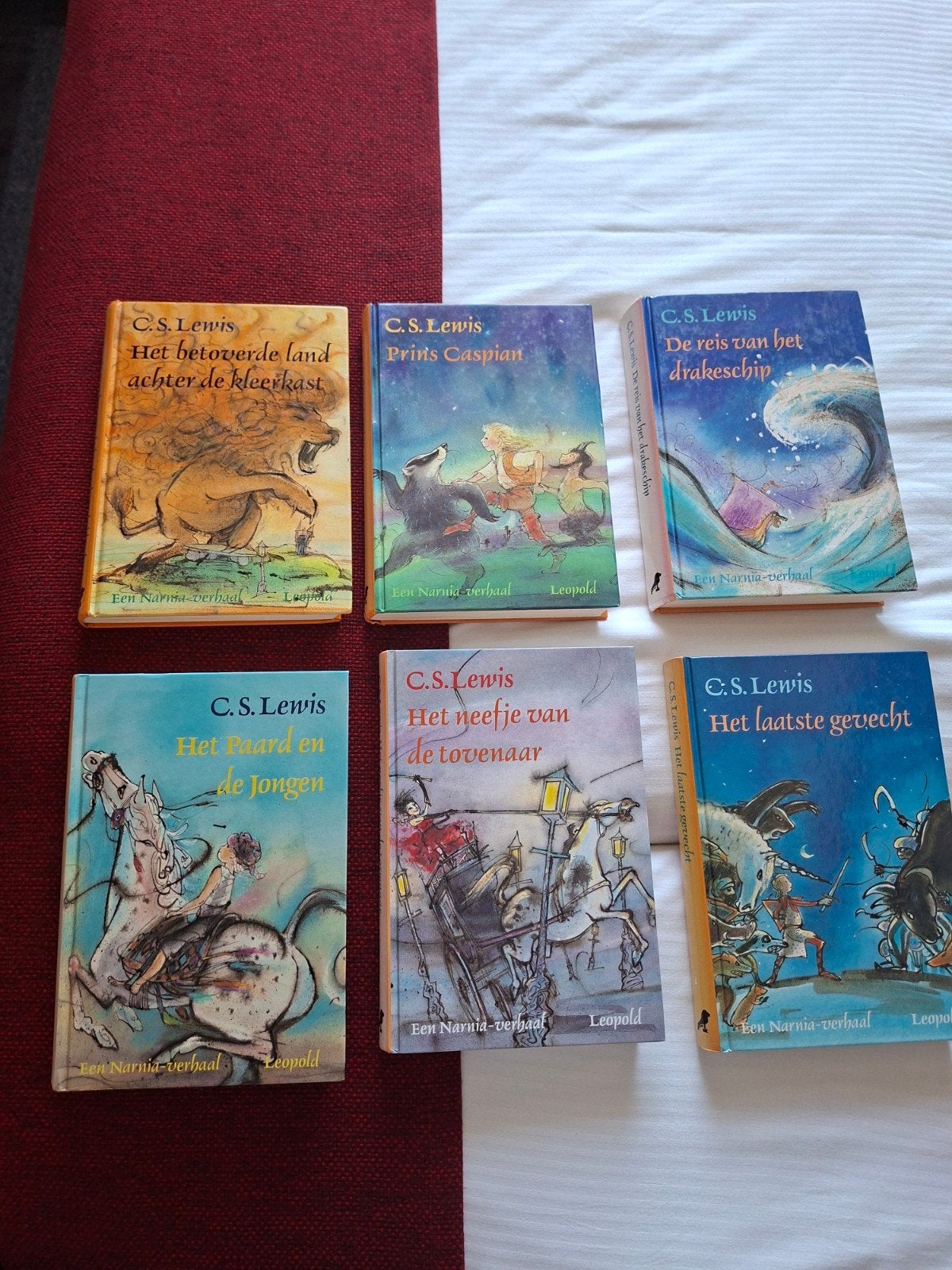 6 delen uit De Kronieken van Narnia van C.S Lewis, Boeken, Ophalen of Verzenden