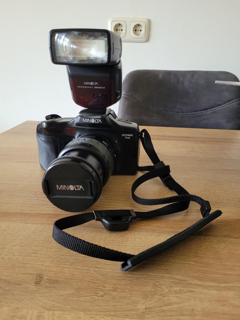 Analoge fotocamera's, Audio, Tv en Foto, Fotocamera's Analoog, Ophalen of Verzenden, Gebruikt, Spiegelreflex, Minolta