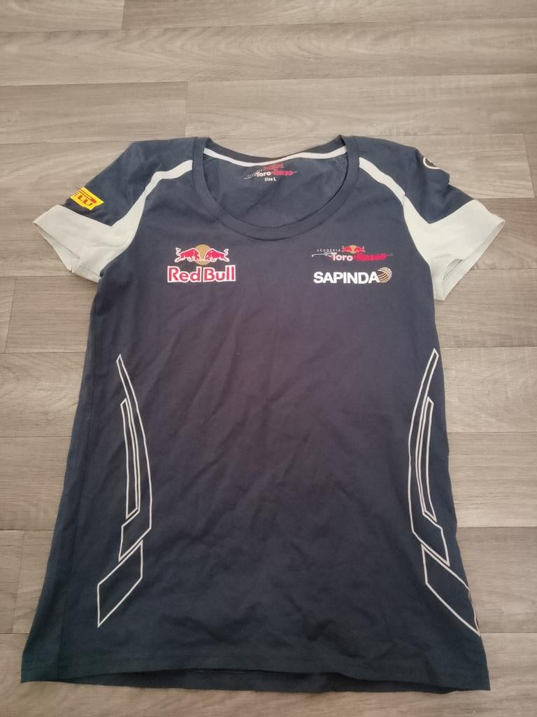 Red Bull origineel shirt maat L, Ophalen of Verzenden, Zo goed als nieuw, Blauw