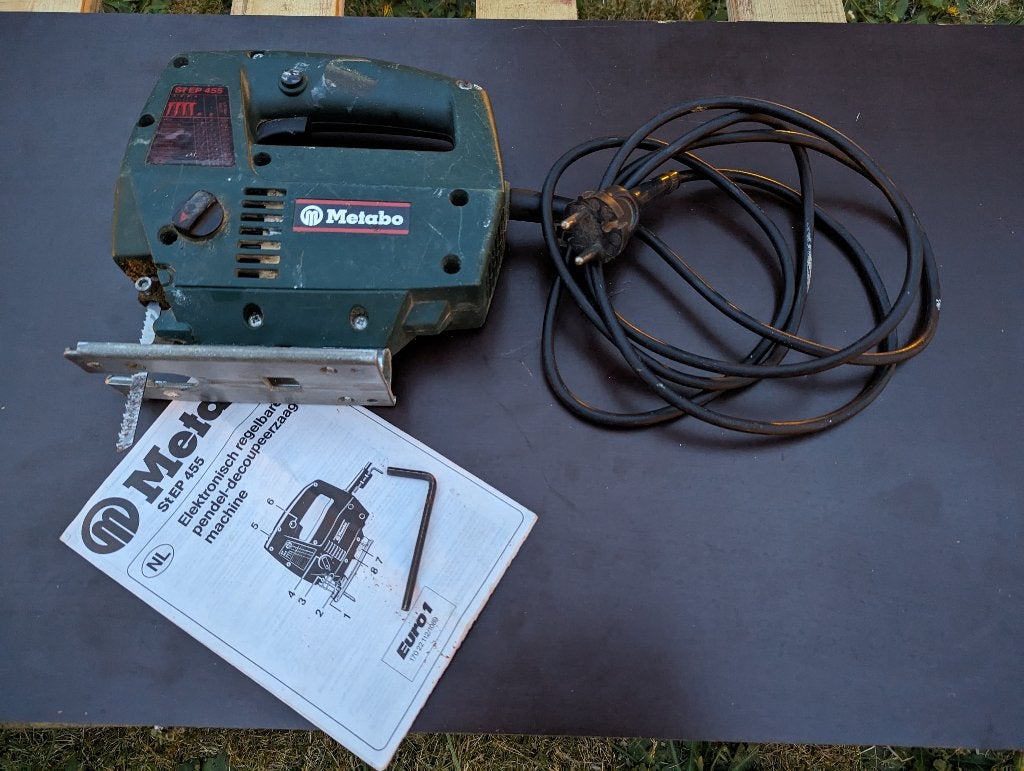 Metabo STEP 455 Decoupeerzaag, Gebruikt, Decoupeerzaag, Ophalen of Verzenden, 30 tot 70 mm
