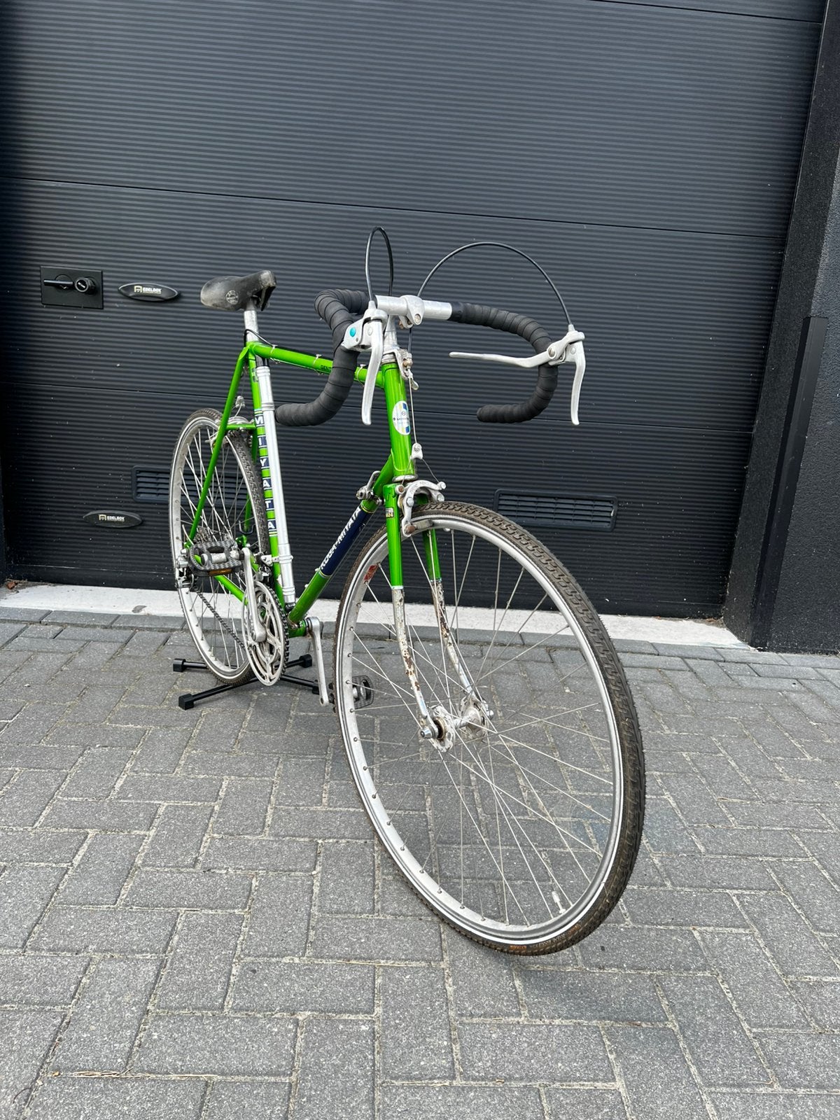 Top staat Koga Miyata gents touring groen racefiets vintage, Fietsen en Brommers, 28 inch, Velgrem, Ophalen of Verzenden, Zo goed als nieuw