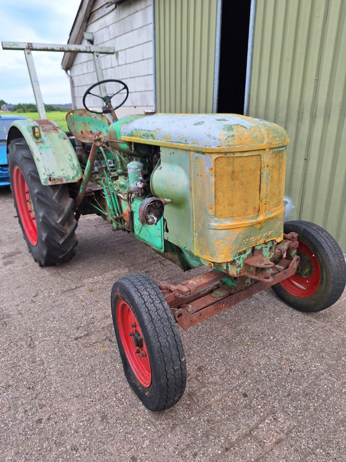 oldtimer tractor DEUTZ, Ophalen of Verzenden, Weidebouw