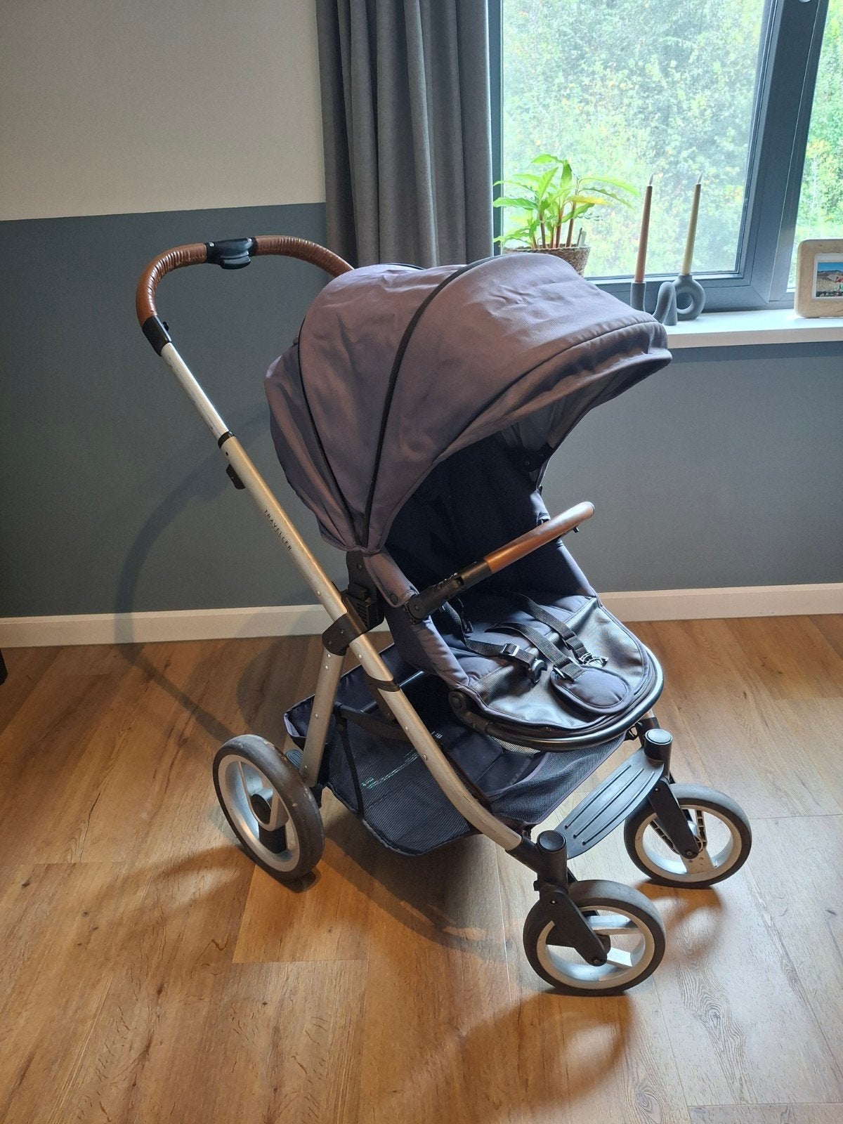 Mutsy Traveller kinderwagen set met Isofix base en autostoel, Gebruikt, Isofix, 0 t/m 13 kg, Ophalen