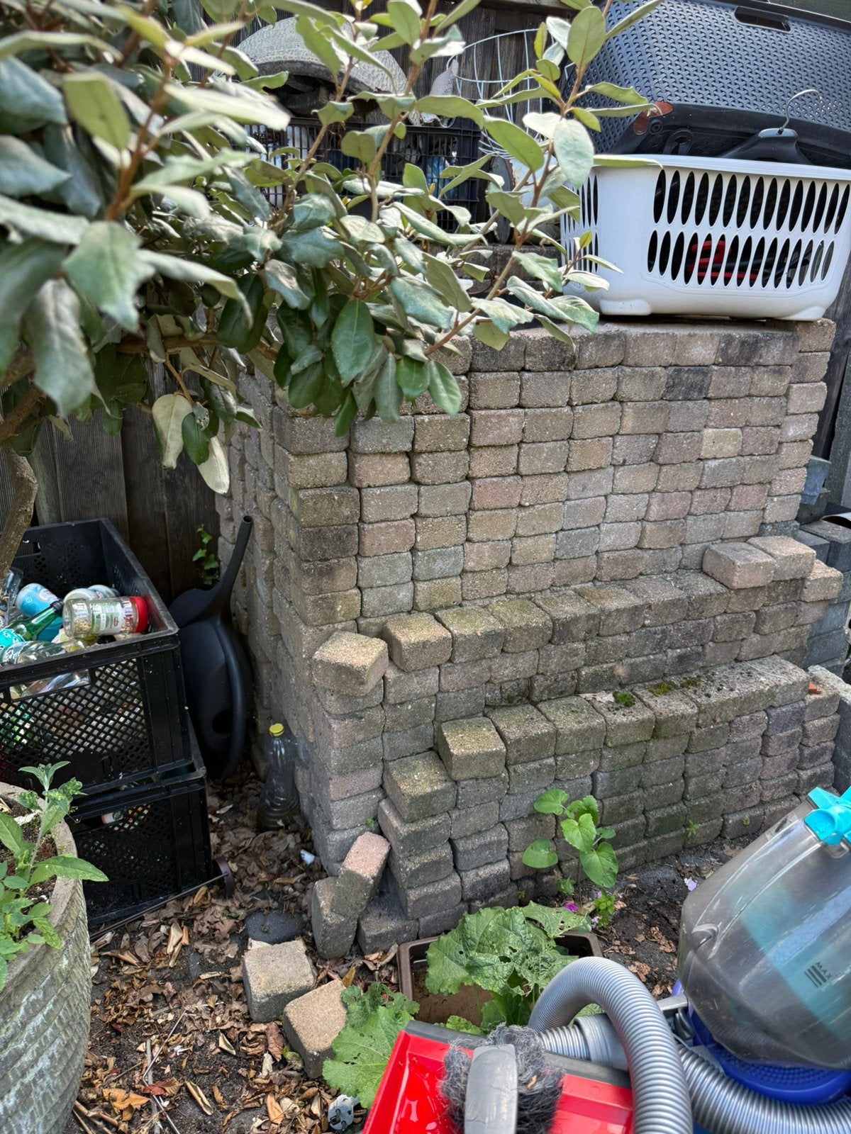 Klinkertjes waaltjes terras gratis, Ophalen, Gebruikt, Klinkers, 5 tot 10 m²