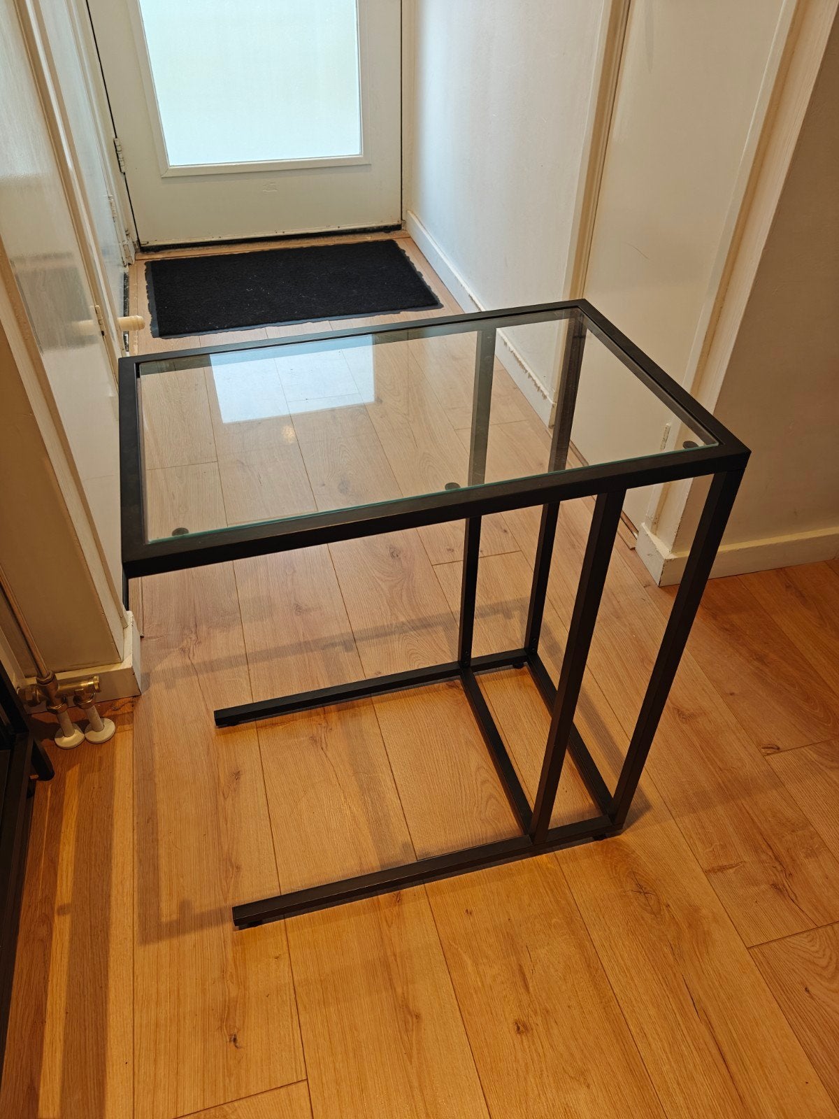 Ikea Vittsjö laptophouder / bijzettafel, Ophalen, Gebruikt, Modern, Industrieel, Metaal of Aluminium