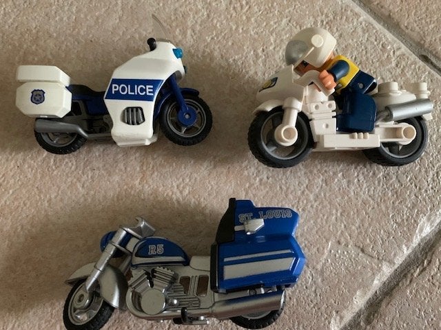 Playmobil en duplo lego motor 9,10 en 11 cm, Ophalen of Verzenden, Gebruikt, Duplo