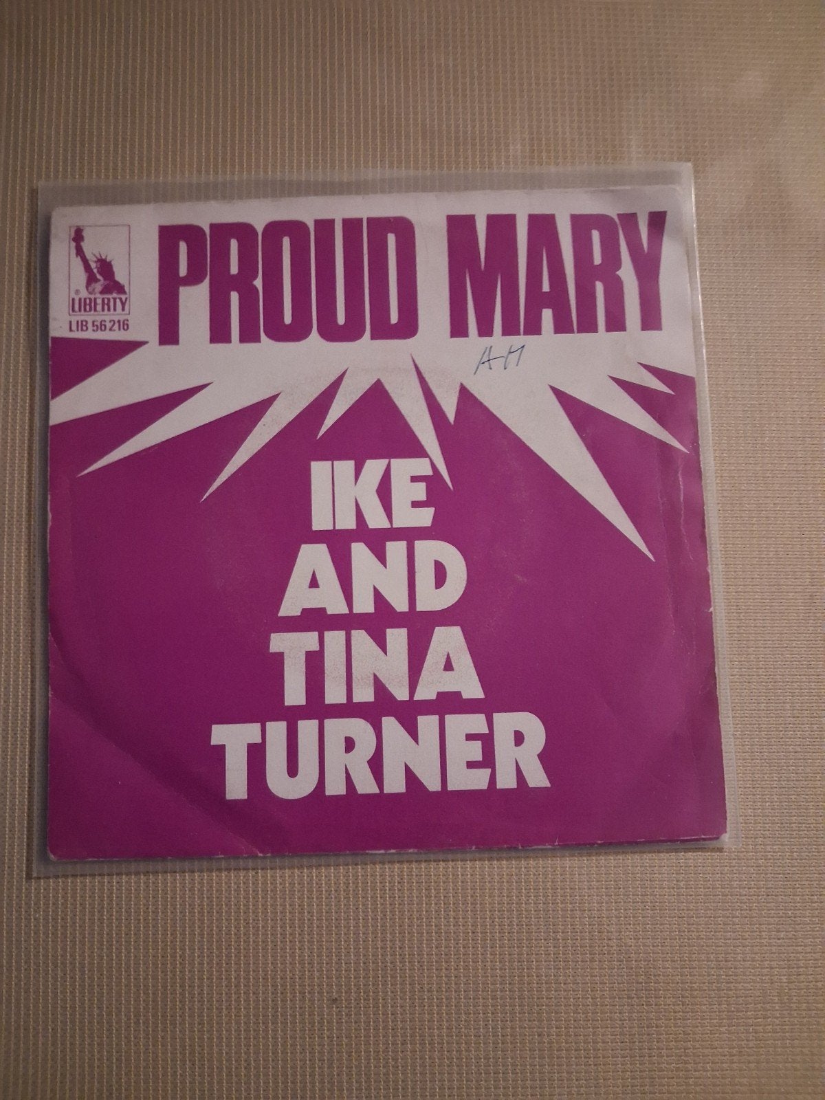 IKE AND TINA TURNER WIE KENT DEZE NIET letters op hoes, Ophalen of Verzenden, Gebruikt, 12 inch
