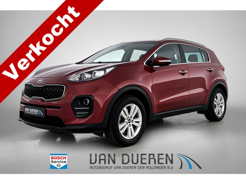 Kia Sportage 1.6 GDI First Edition 1e eigenaar, Camera, DAB, Auto's, Stof, Gebruikt, 4 cilinders, Automatische klimaatregeling