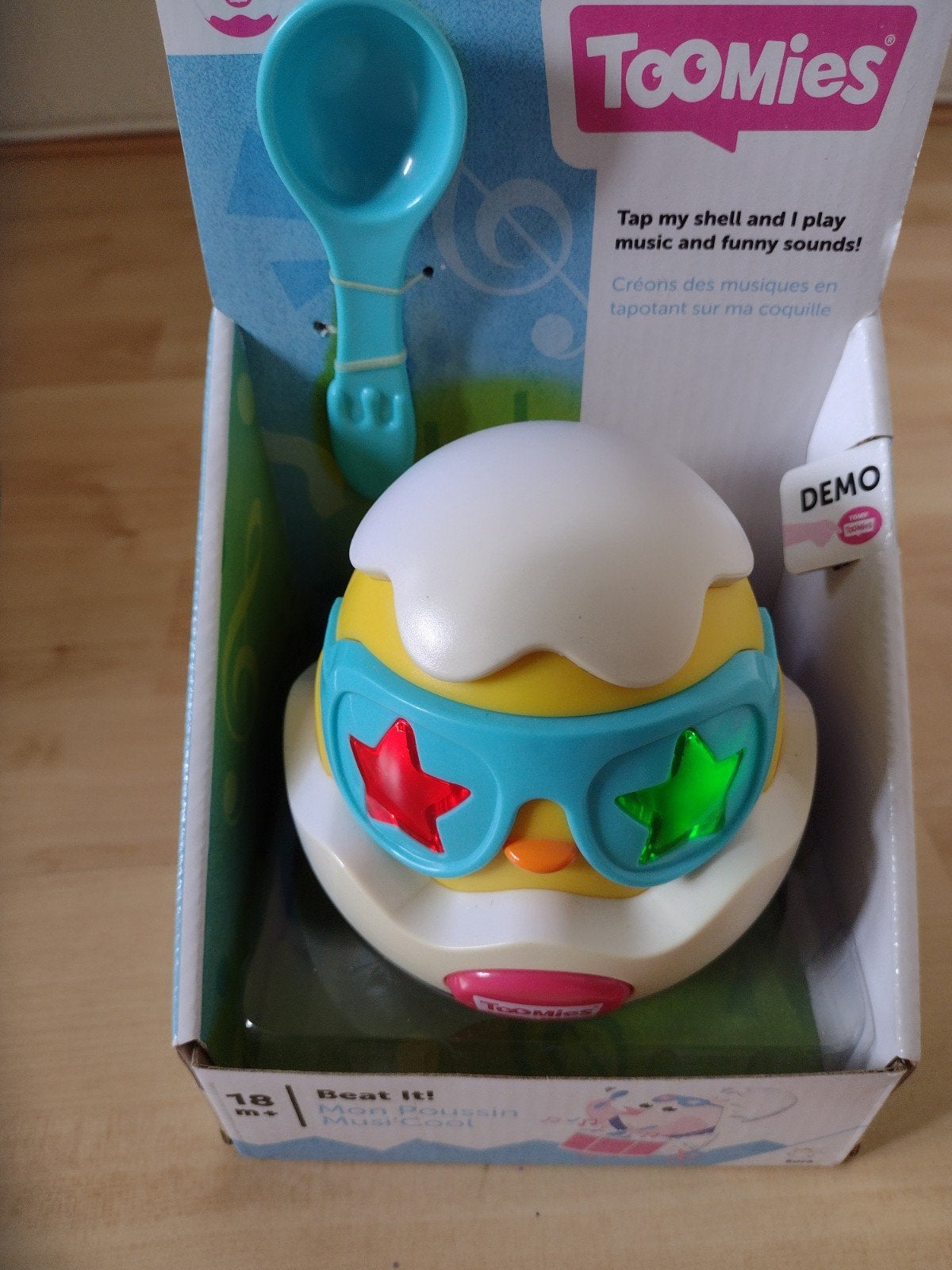 Tomy Toomies Beat It! Muziek Speelgoed Kuiken 18m+, Ophalen of Verzenden, Nieuw, Overige typen, Met geluid