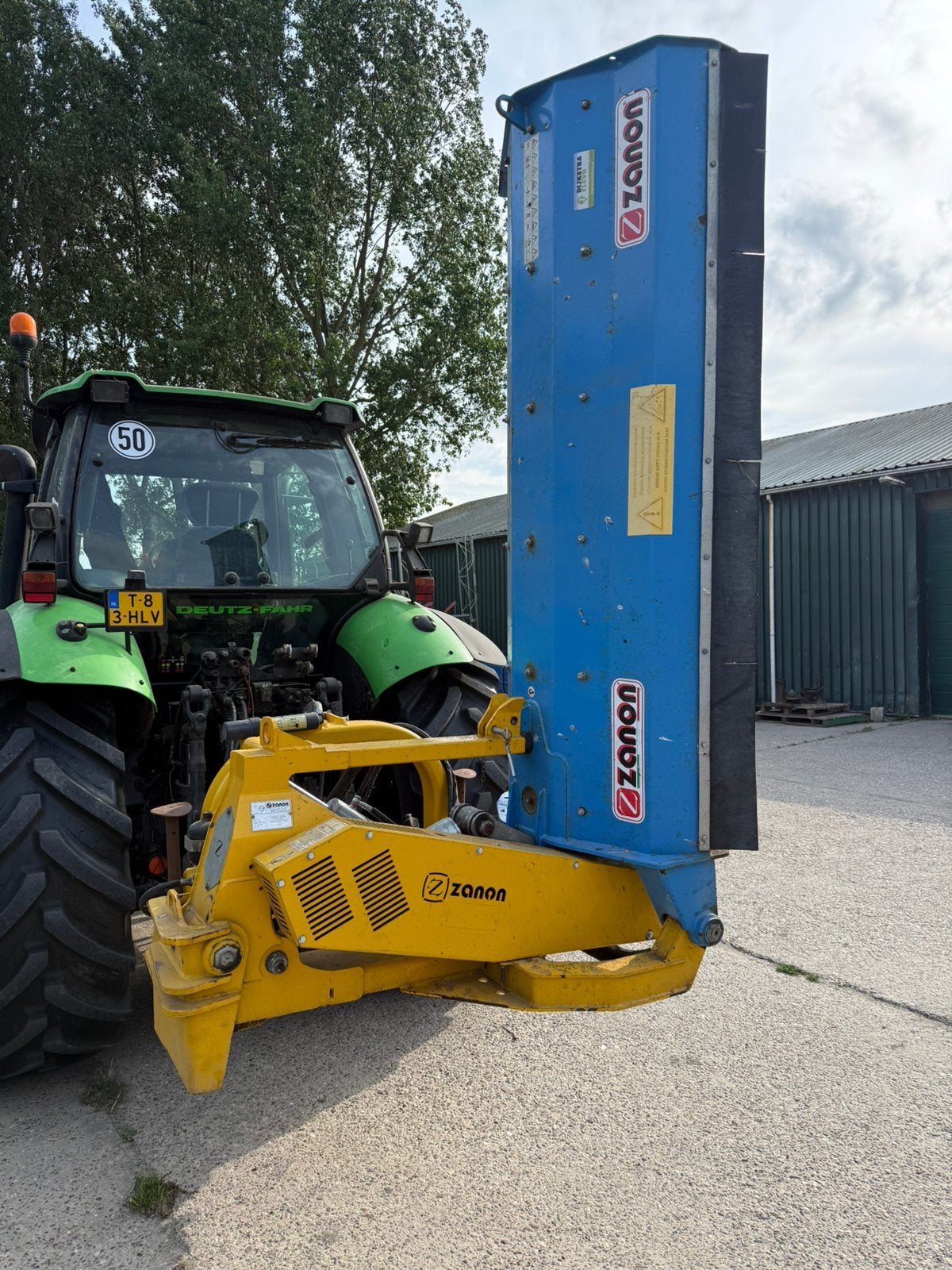 Zanon TPE 2200 bj2020 klepelmaaier, Ophalen, Akkerbouw, Weidebouw