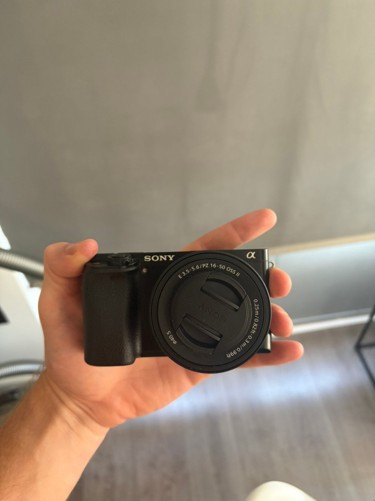 Sony A6000 + E 3.5-5.6/PZ 16-50 OSS II Lens, Audio, Tv en Foto, Fotocamera's Digitaal, Ophalen of Verzenden, Zo goed als nieuw