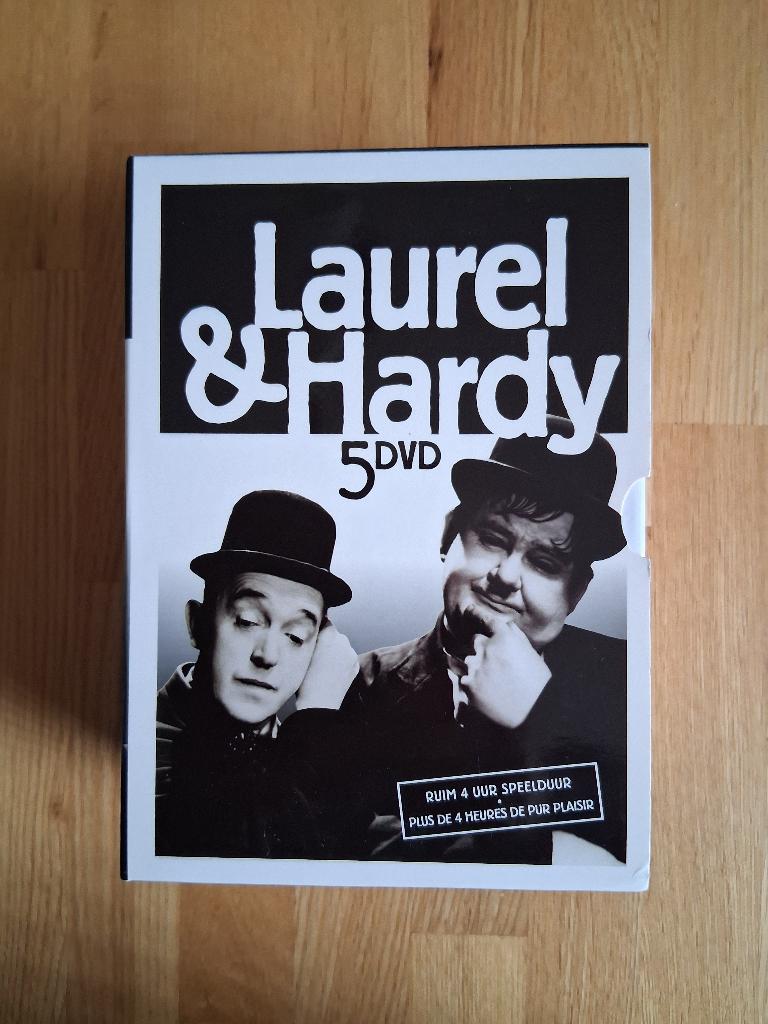 DVD Collectie Laurel & Hardy, Alle leeftijden, Ophalen, Zo goed als nieuw, Tv-programma of Sketches