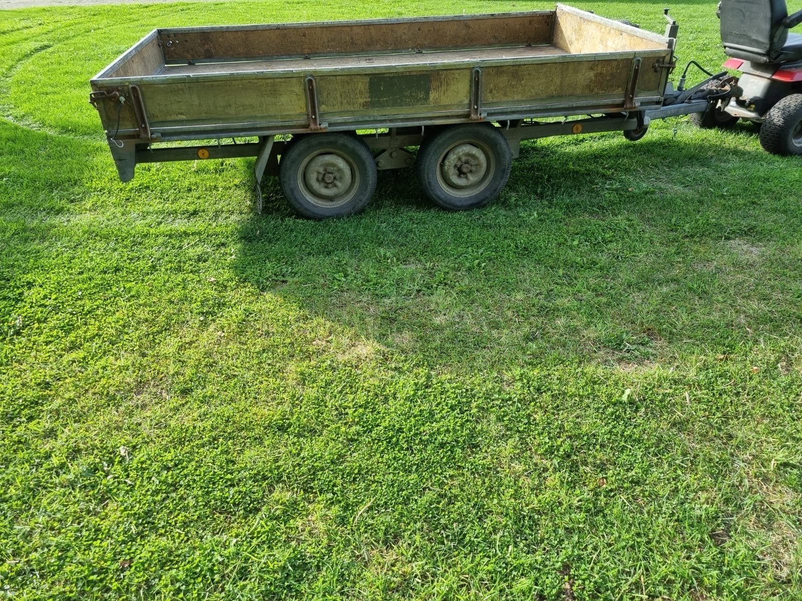Pijnappel PTA 1500 plateau aanhanger  305x175  binnenwerkx, Ophalen, Gebruikt