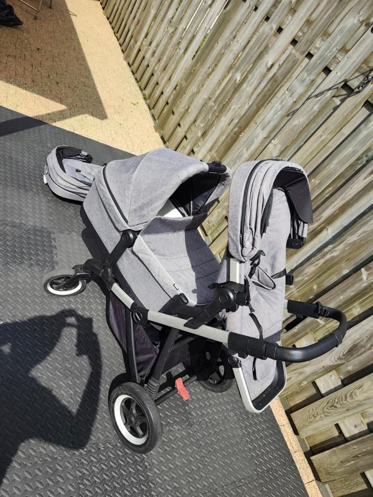 Thule Sleek Duowagen/Combiwagen, Kinderen en Baby's, Kinderwagens en Combinaties, Zo goed als nieuw, Combiwagen, Overige merken