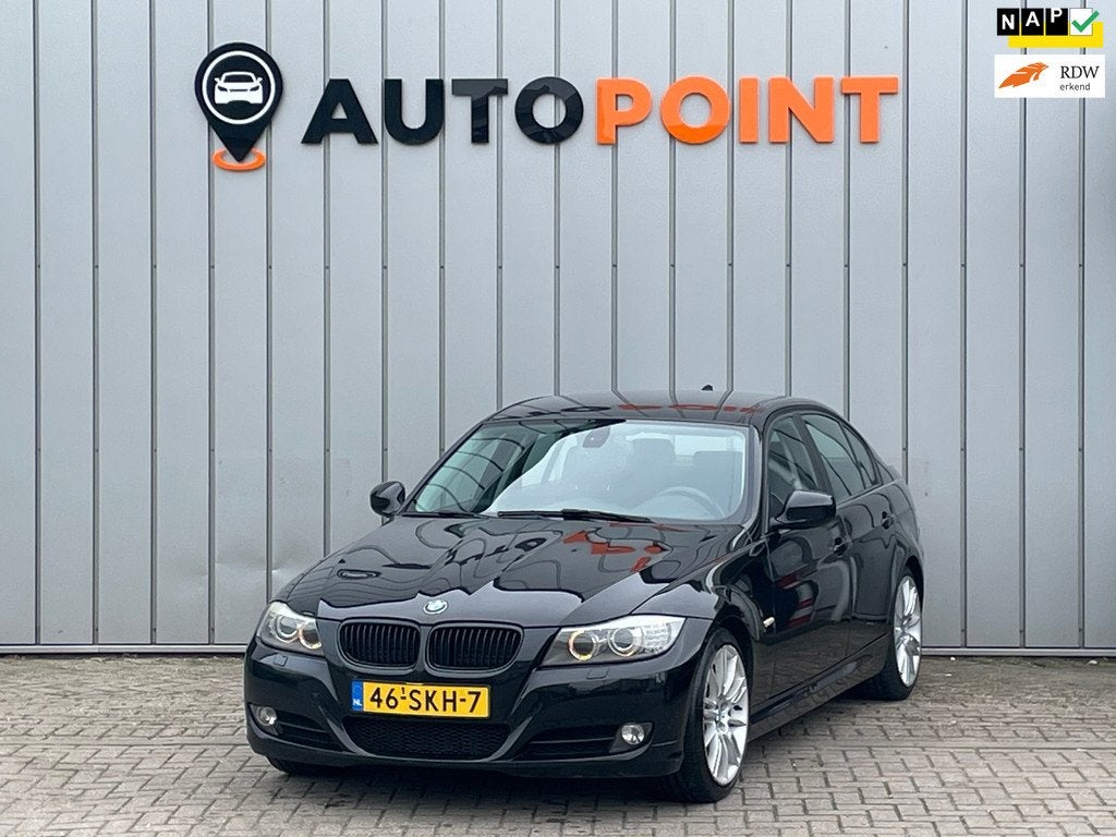 BMW 3-serie 320d Efficient Dynamics Edition Business Line, Auto's, Euro 5, Zwart, 4 cilinders, Origineel Nederlands