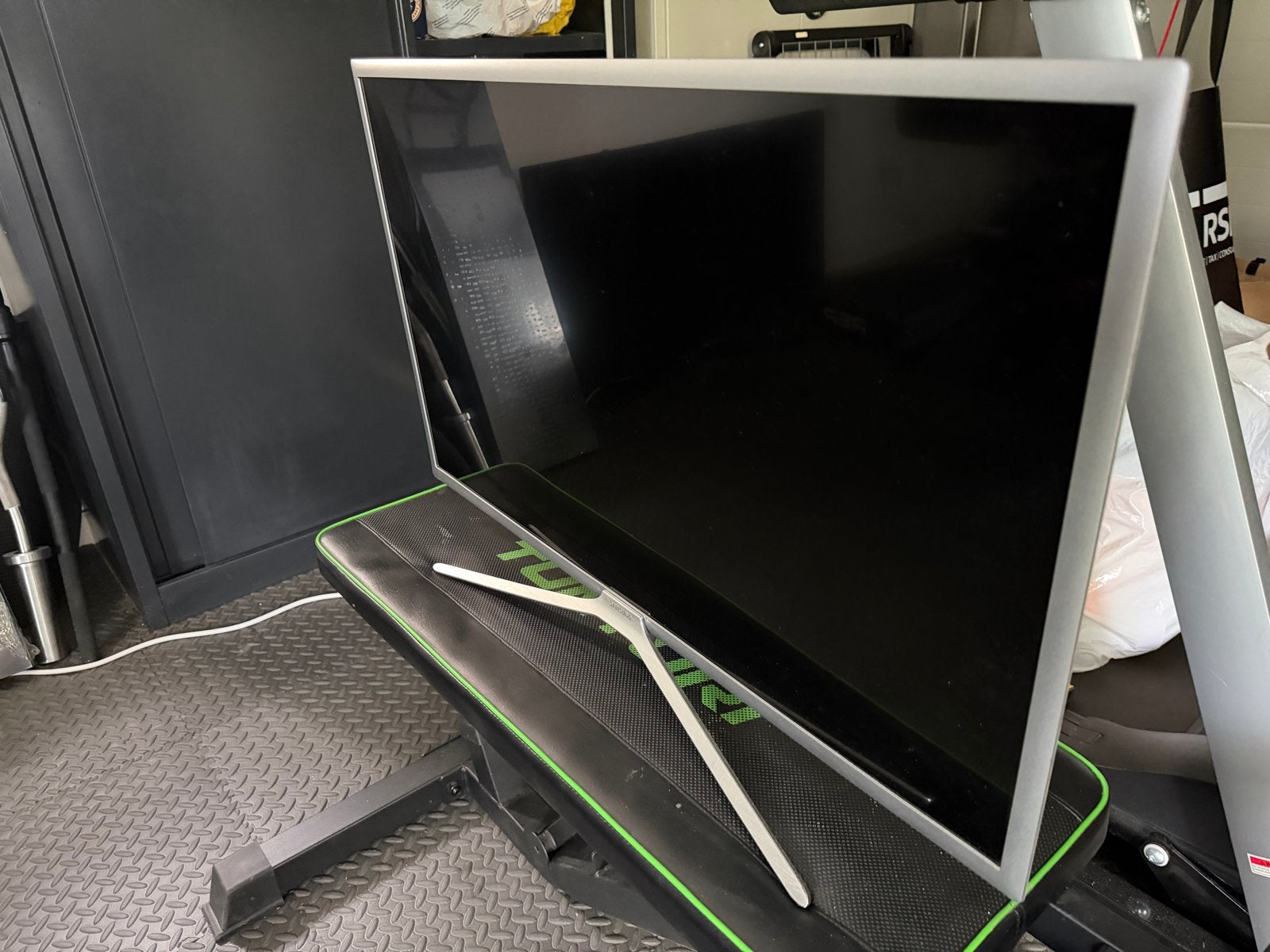 Samsung TV 32 inch met afstandsbediening en kabel, Ophalen, Gebruikt, 50 Hz, Samsung