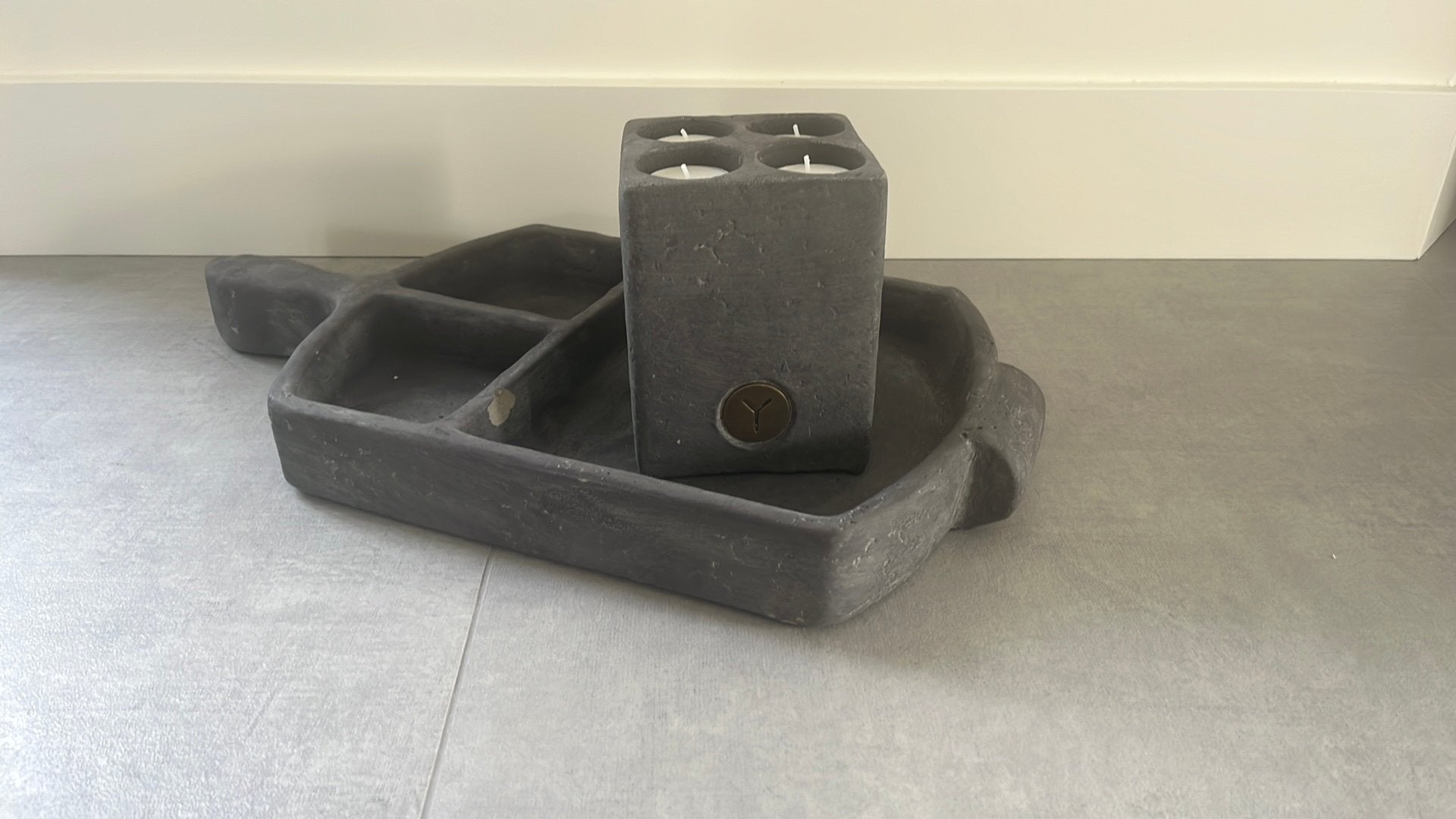 Brynxz accessoires schaal en kaarsenhouder, Ophalen of Verzenden, Zo goed als nieuw, Brynxz