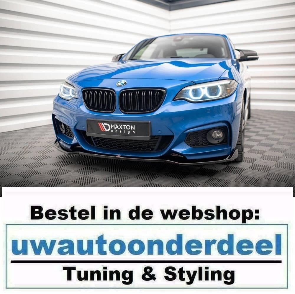 Maxton Design Spoiler Splitter Lip Voor Bmw 2 Serie F22 M Pa