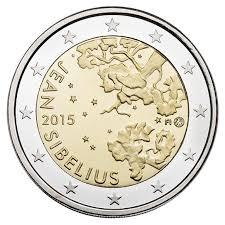 2 Euro Finland 2015 - Jean Sibelius - UNC, Verzenden, Finland, 2 euro, Losse munt