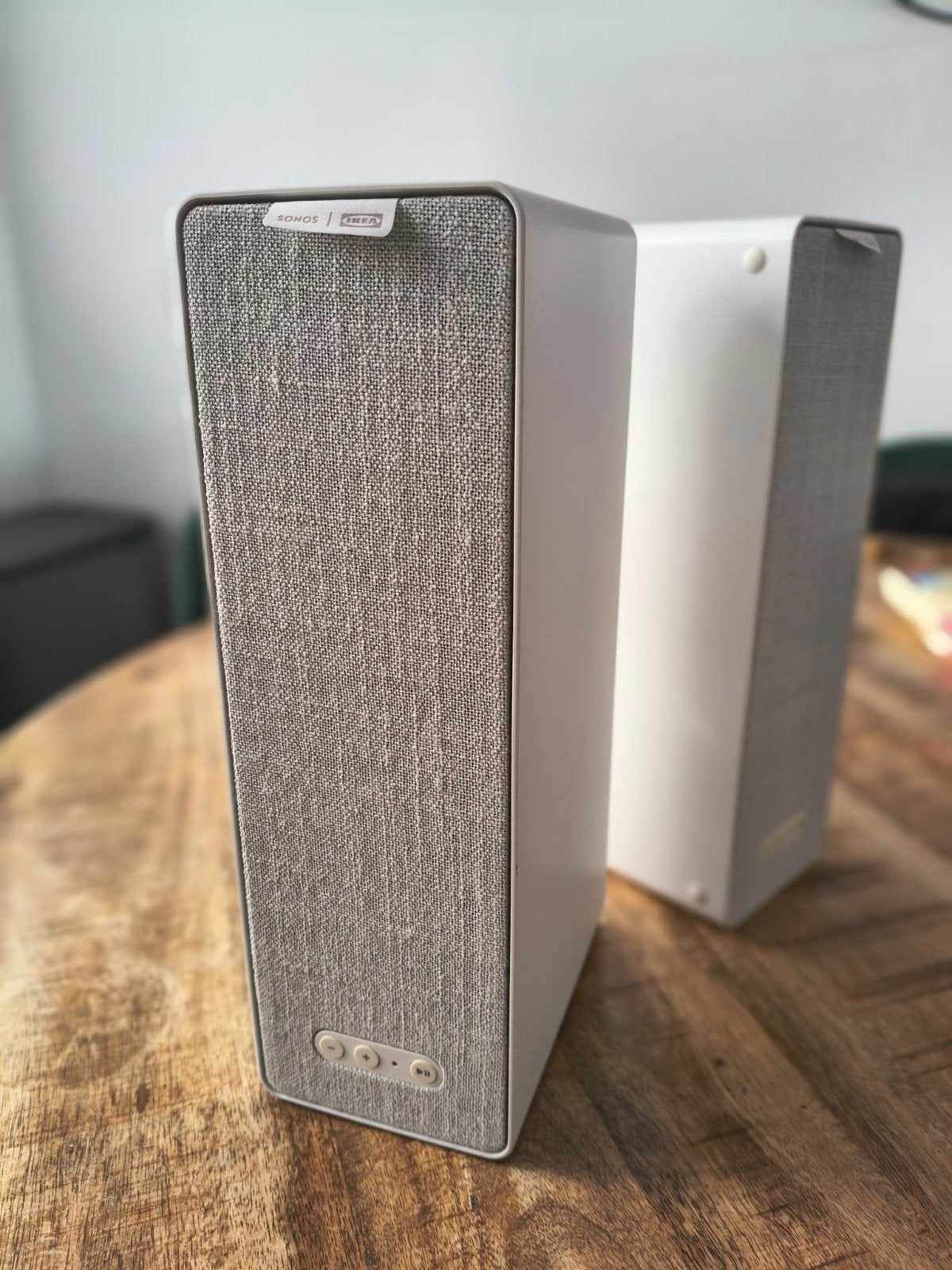 2 x IKEA SYMFONISK WiFi Boekenplank Speaker Wit, Ophalen, Gebruikt, WiFi, IKEA