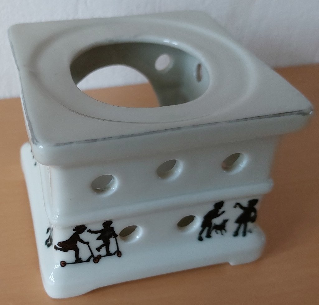 Cambridge Ivory waxinelichthouder antiek - mooi en gaaf, Antiek en Kunst, Ophalen