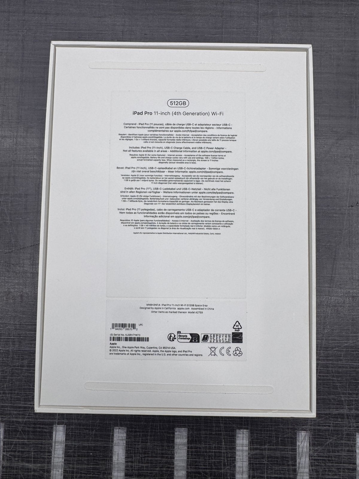 Foto 8 van Ipad Pro 4th gen M2 11 inch 512GB