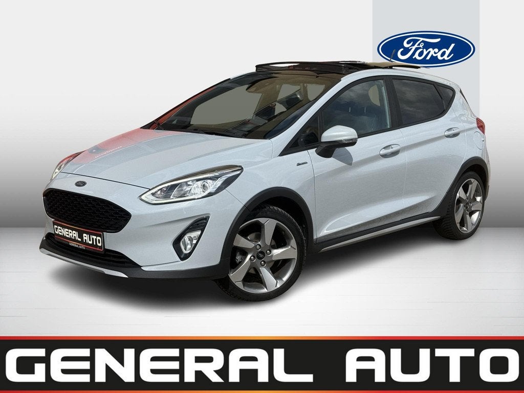 Ford Fiesta 1.0 EcoBoost Active Edition, panoramadak, CarPla, Auto's, Ford, Voorwielaandrijving, Gebruikt, Bedrijf, Handgeschakeld
