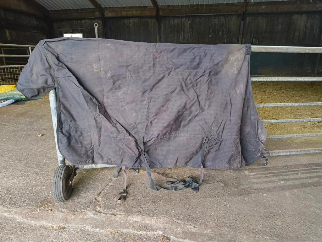 Ascot's finest zwarte regendeken niet gewassen!, Dieren en Toebehoren, Ophalen of Verzenden, Gebruikt