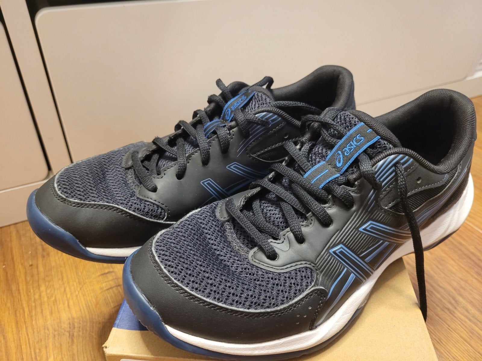 ASICS GEL FLARE 12 MEN 41,5 ZAALSCHOENEN, Overige typen, Ophalen of Verzenden, Zo goed als nieuw, Overige sporten