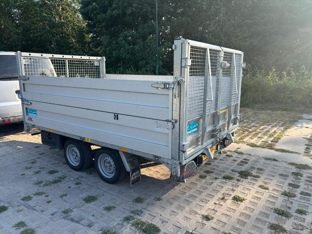 TwinTrailer Kipper Aanhangwagen, Ophalen, Zo goed als nieuw