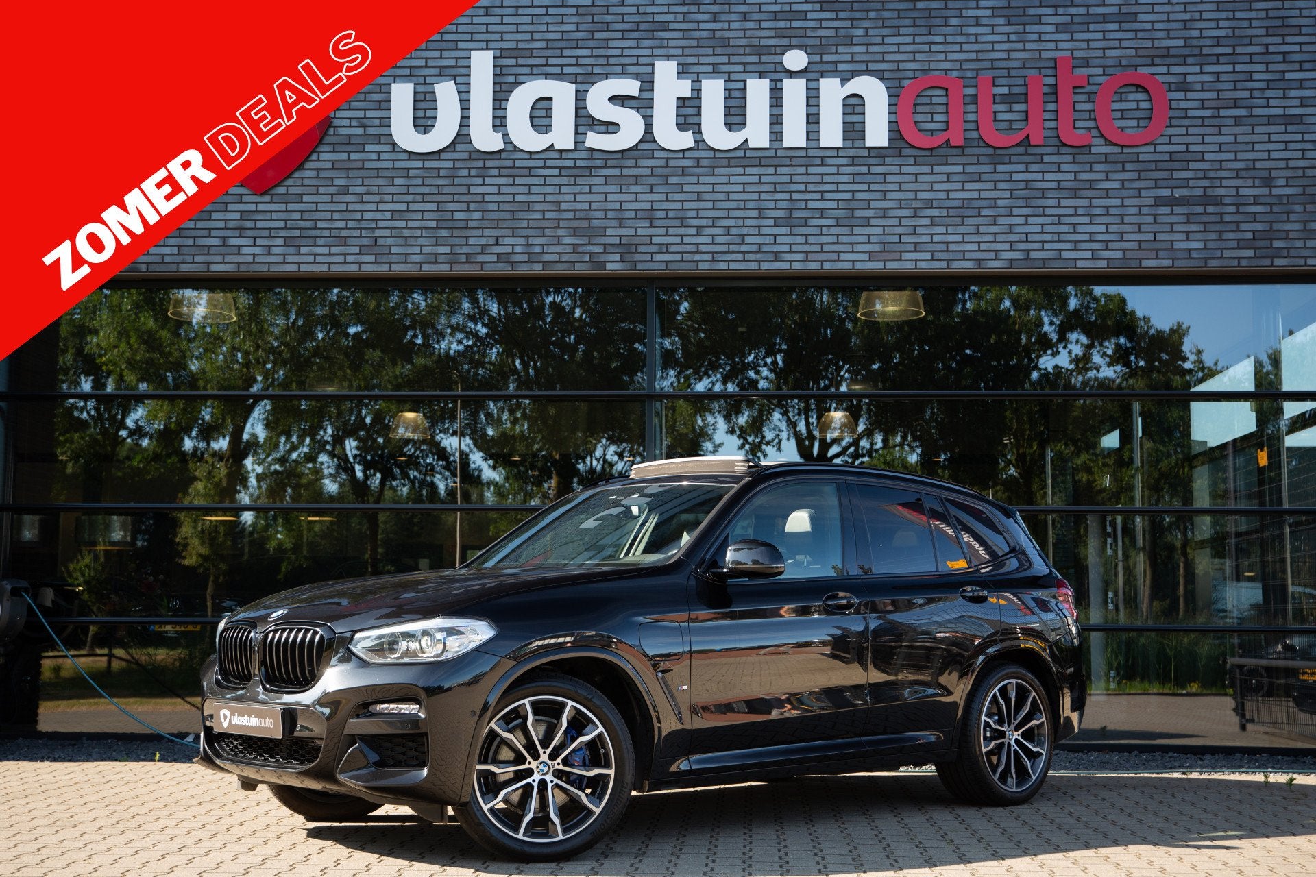 BMW X3 xDrive30e M-sport PHEV SoH 90%, Panoramadak, Trekhaak, Auto's, Automaat, 1998 cc, Gebruikt, Zwart