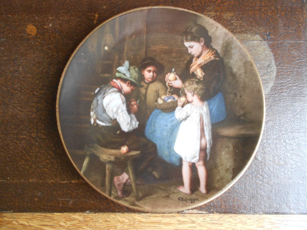 Set van 6 Porselein wandborden Bareuhter Bavaria, Ophalen of Verzenden