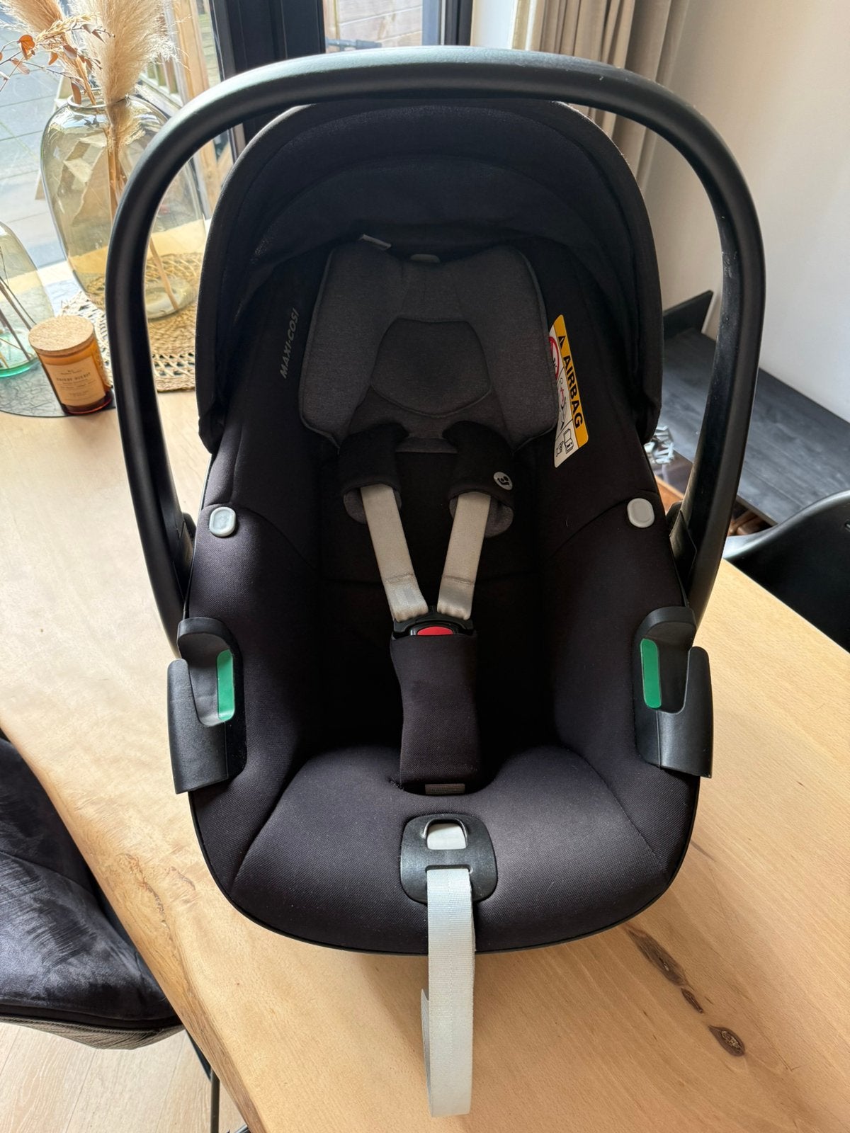 Maxi-Cosi Pebble 360 i-Size – zwart – zo goed als nieuw, Ophalen, Zo goed als nieuw, Isofix, 0 t/m 13 kg