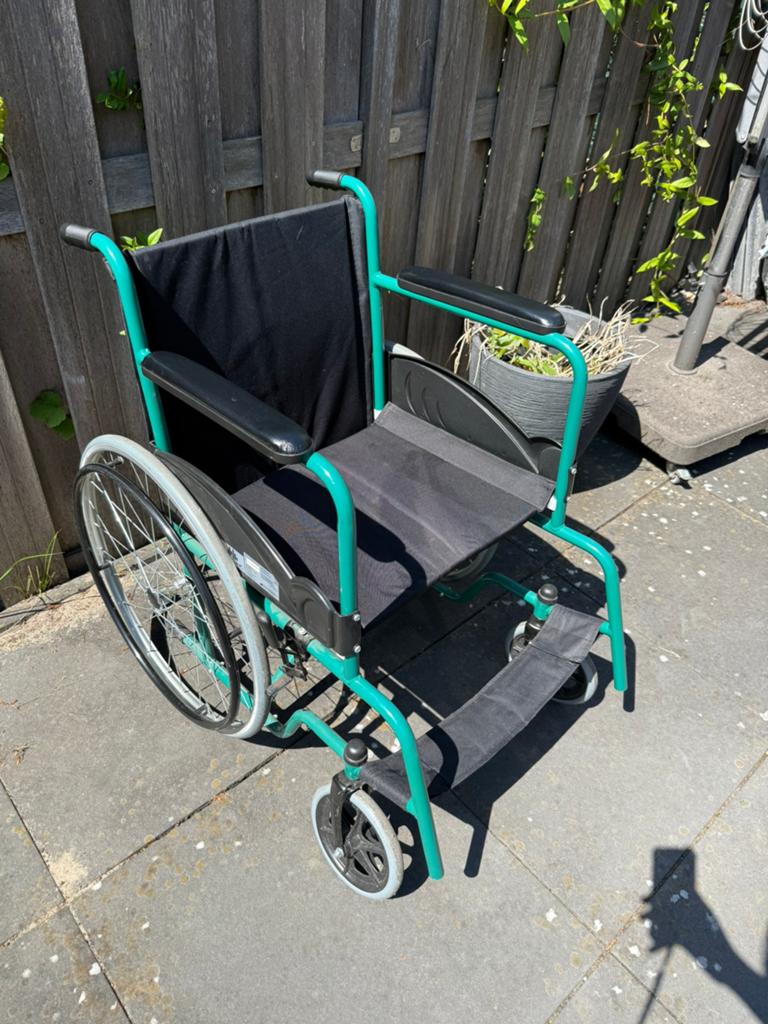 Inklapbare Rolstoel te koop, Diversen, Ophalen, Inklapbaar, Gebruikt, Duwrolstoel
