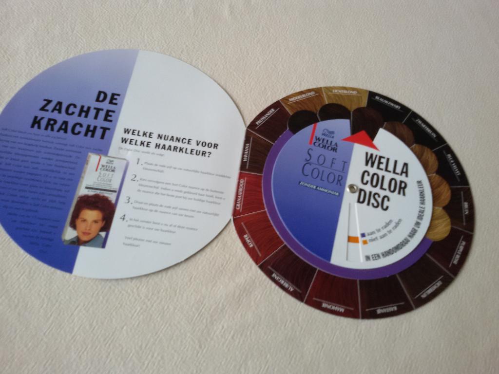Vintage Wella Colour Disc uit 1994, Ophalen of Verzenden, Nieuw