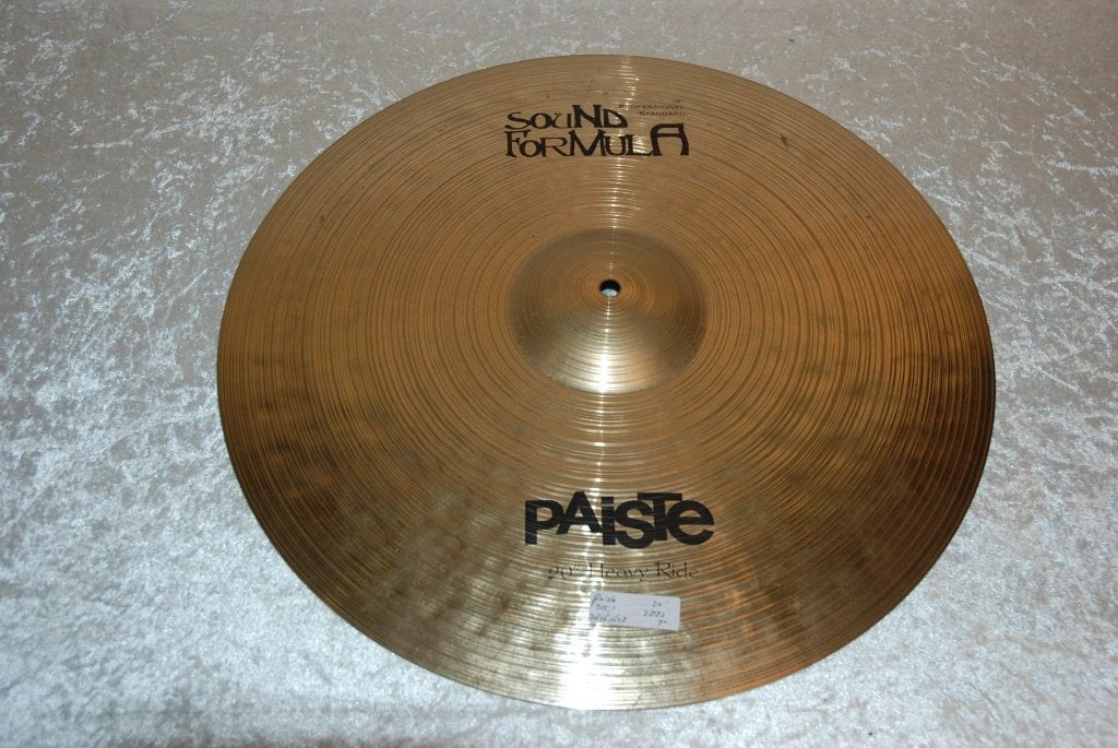 Paiste Sound Formula heavy ride 2882gr 20 inch <26260658>, Gebruikt, ., Drums of Percussie, Ophalen of Verzenden