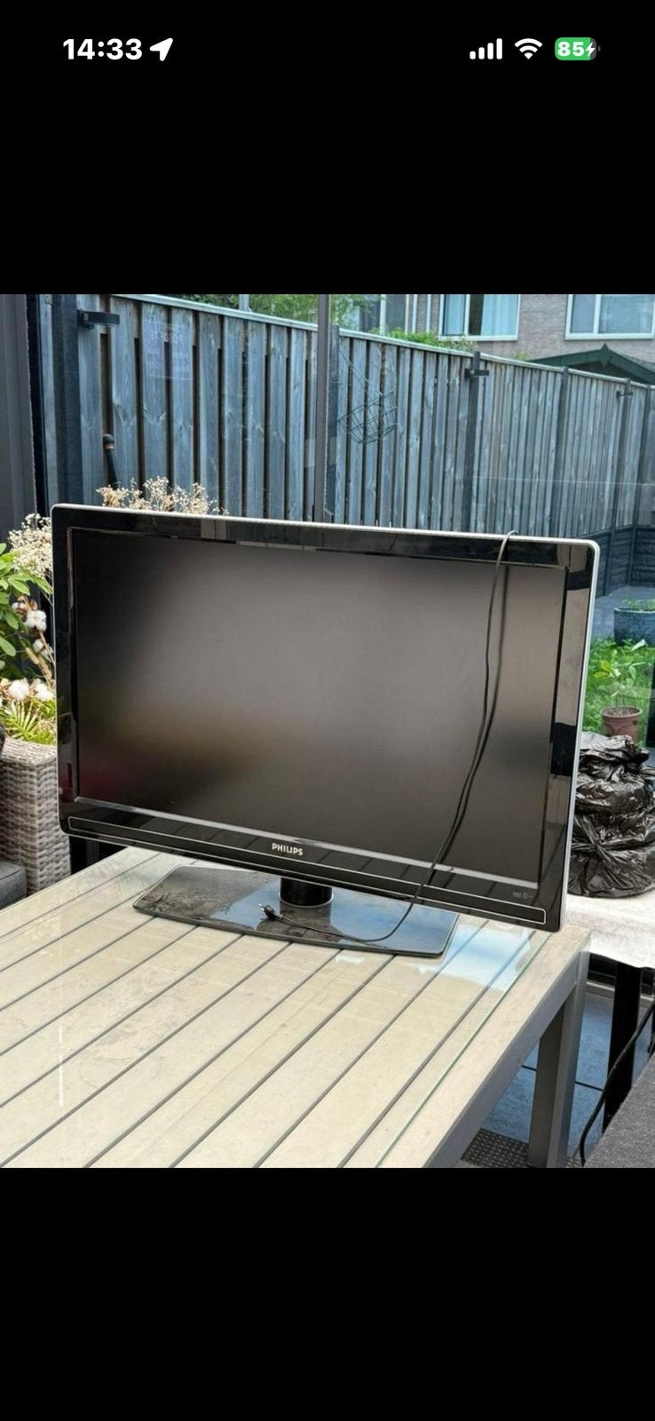 Te koop televisie, Philips, 50 Hz, Ophalen of Verzenden, Zo goed als nieuw