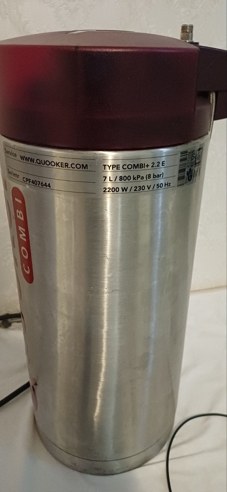 Quooker Combi met flexkraan rvs, Doe-het-zelf en Verbouw, Sanitair, Kraan, Rvs, Ophalen